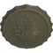 Ekena Millwork Oxford Ceiling Medallion, Hand-Painted Witch Hazel, 16 7/8"W x 11 3/4"H x 1 1/2"P CM16OXWHF - alternate 2